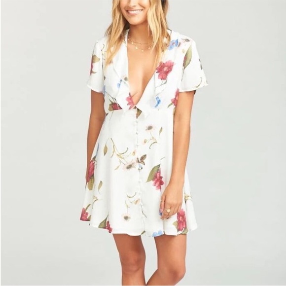 NWT floral mini dress show me your mumu - Picture 3 of 3